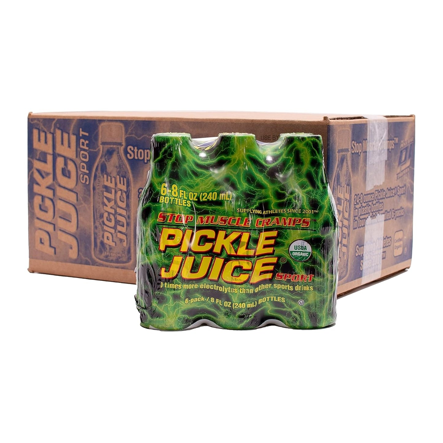 Pickle Juice Sports Drink for Immediate Cramp Relief - 24 Pack