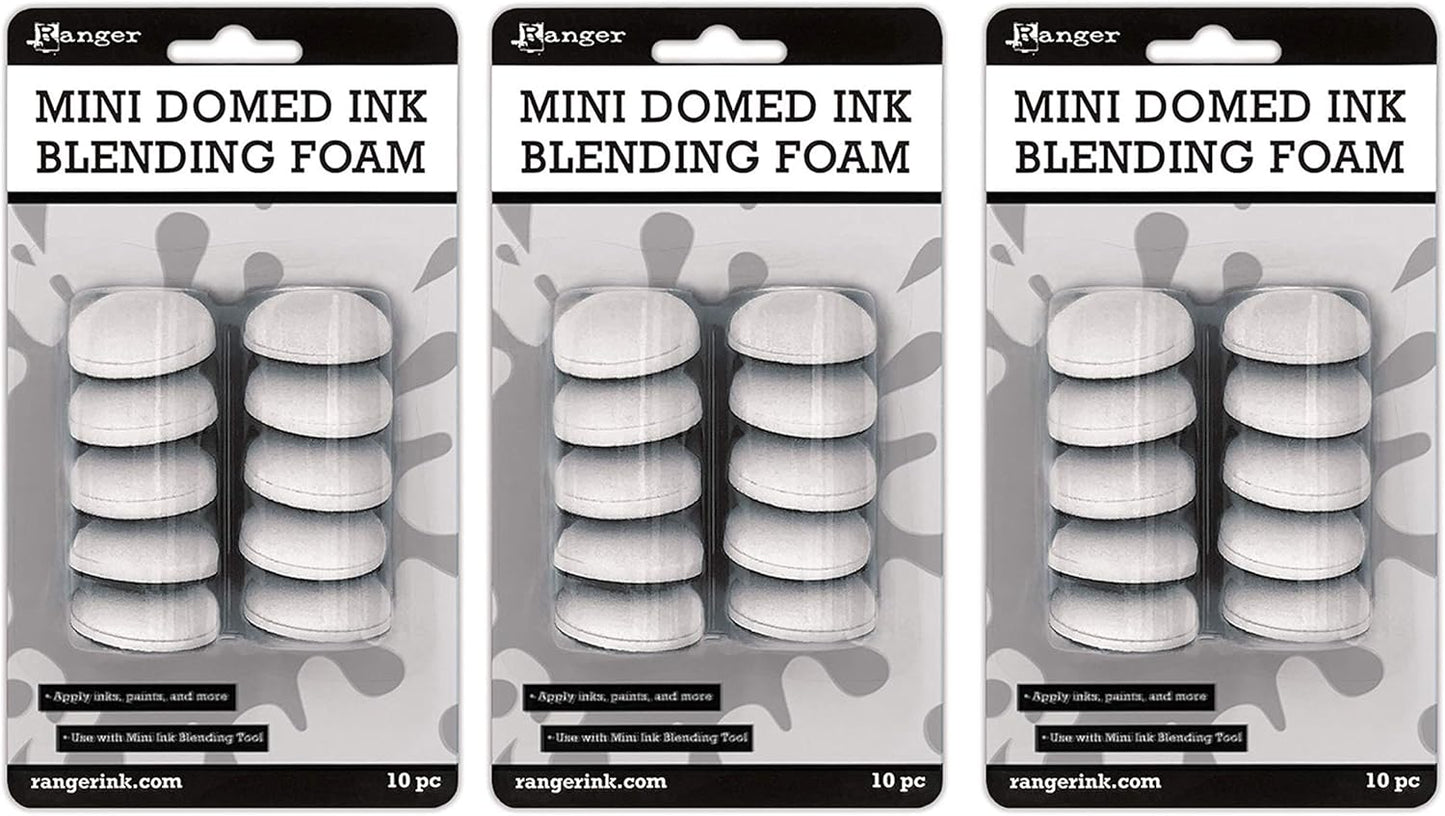 Replace with Ease: Ranger Mini Blending Tool Foams - 30 Pack