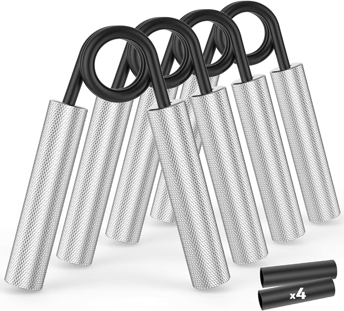 ZEAGUS Grip Strength Trainer 7 Pack for All Hand Sizes