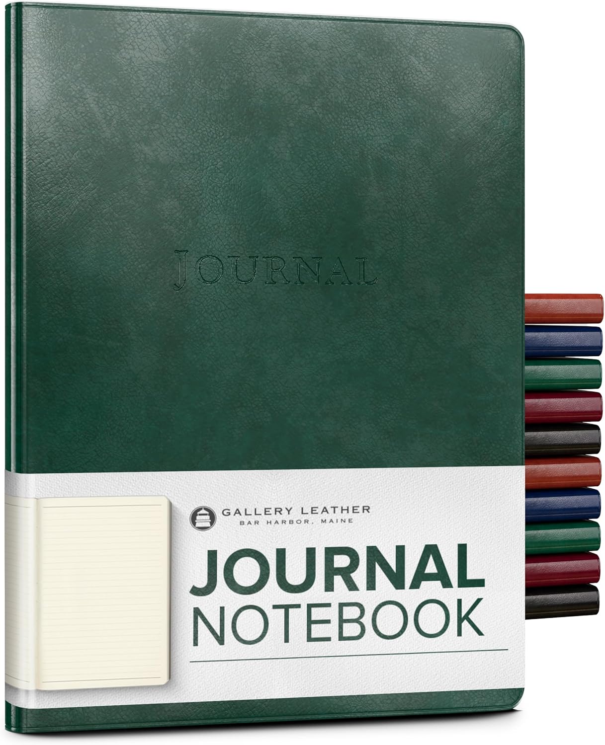 Gallery Leather Journal - Elegant Writing Notebook for Thoughts