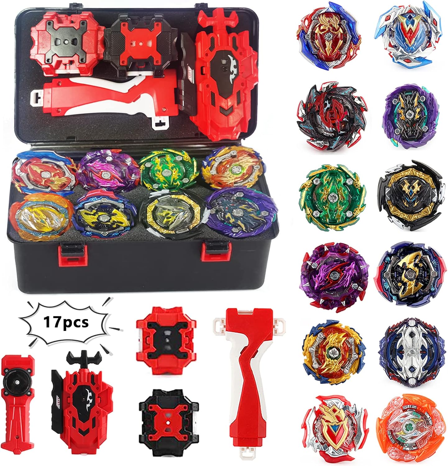 Bey Battling Top Burst Gyro Toy Set for Kids with Launchers
