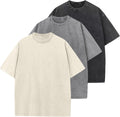 Men's Cotton T-Shirts Oversized Unisex Short Sleeves Casual Loose Soft