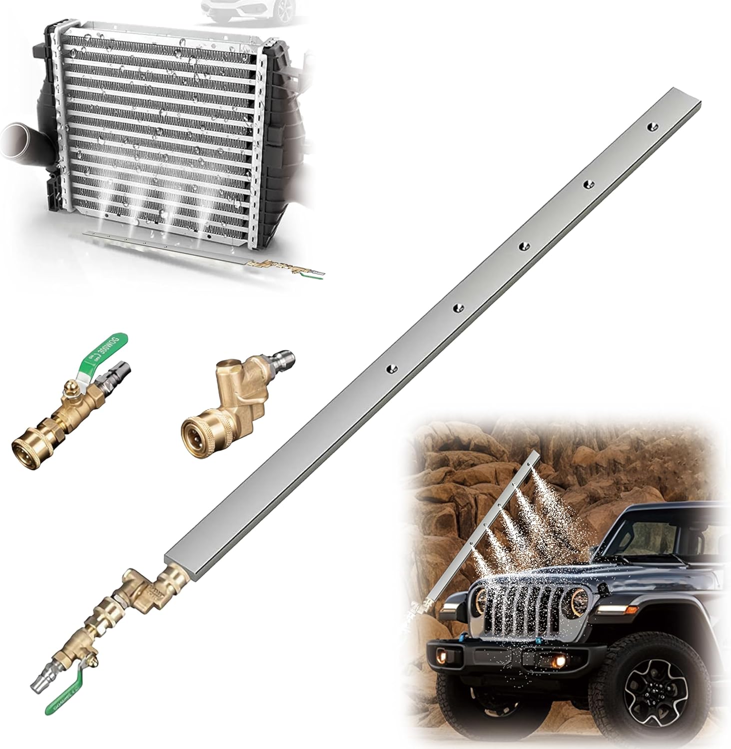 Portable Car Radiator Cleaning Wand for Efficient Engine Care