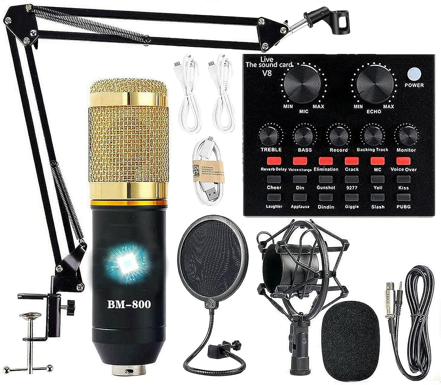 Professional Podcast Equipment Bundle for Streaming and Recording