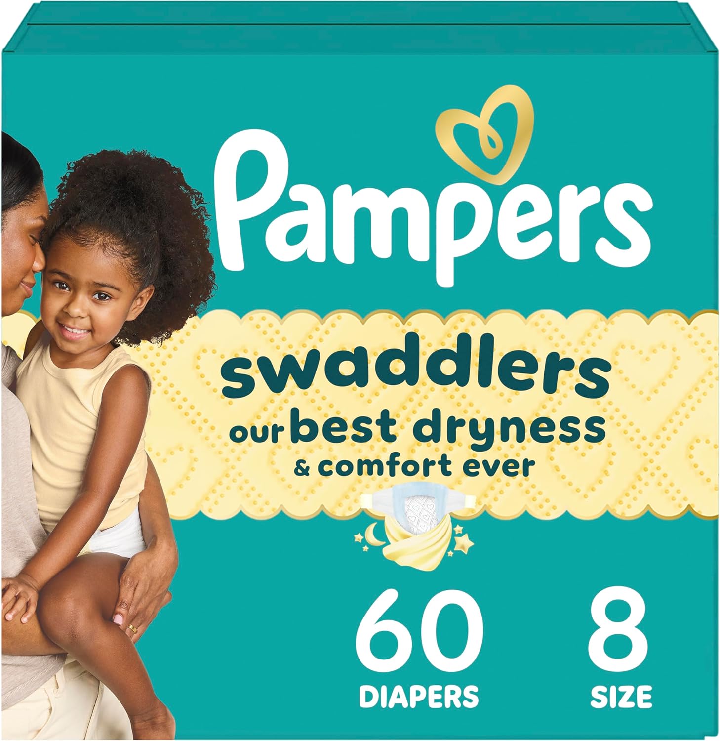 Pampers Swaddlers Diapers Size 8 for Ultimate Comfort and Dryness
