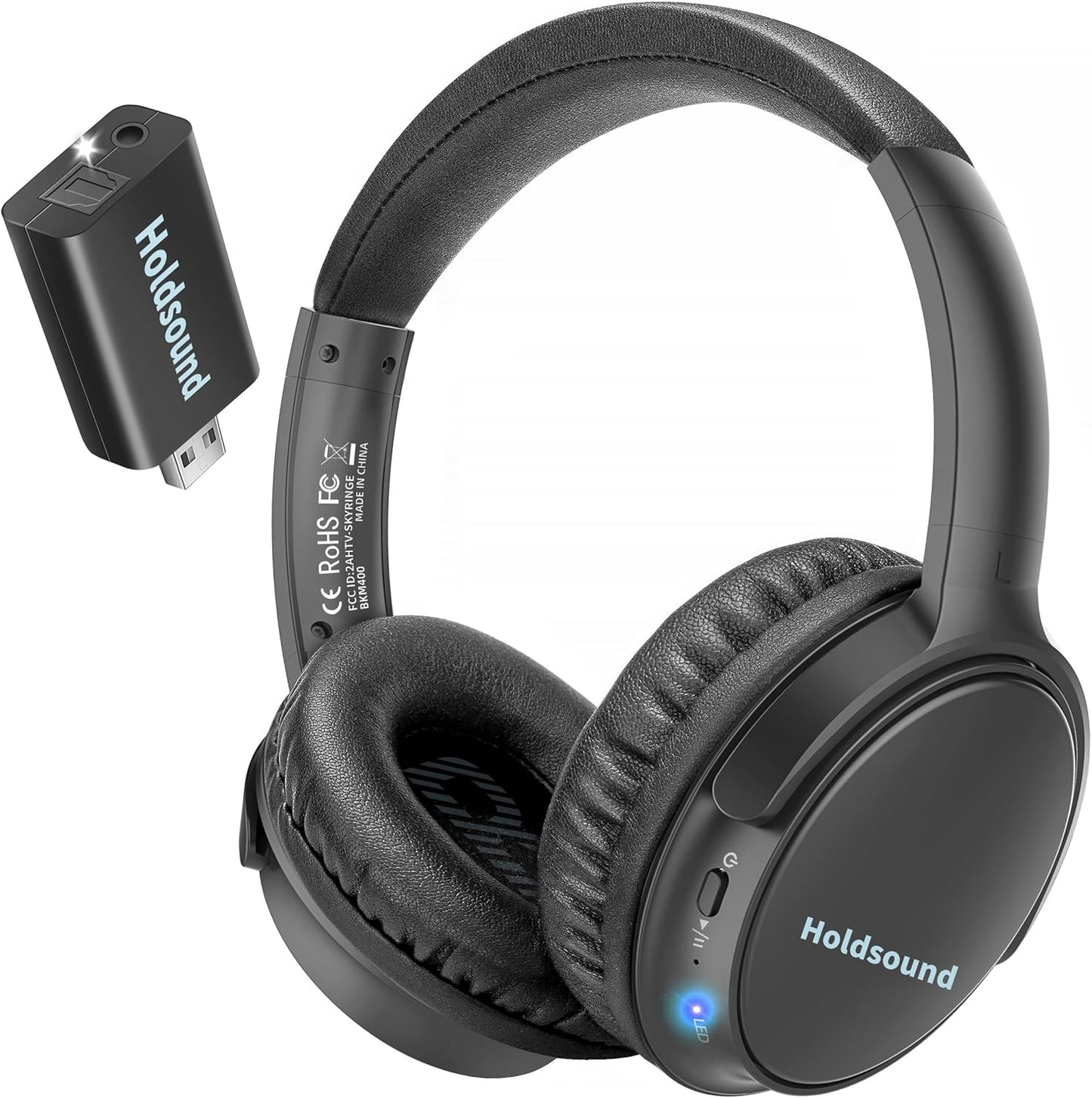 Holdsound TV Bluetooth Headphones: No Delay, Long Range