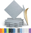 12 Pack Acoustic Panels Blue Gray 12x12x0.4 in - Noise Reduction