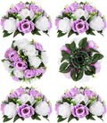 BLOSMON Purple Flowers Ball Centerpieces for Weddings & Events