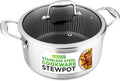 NutriChef 5 QT Stainless Steel Stew Pot with Glass Lid Review