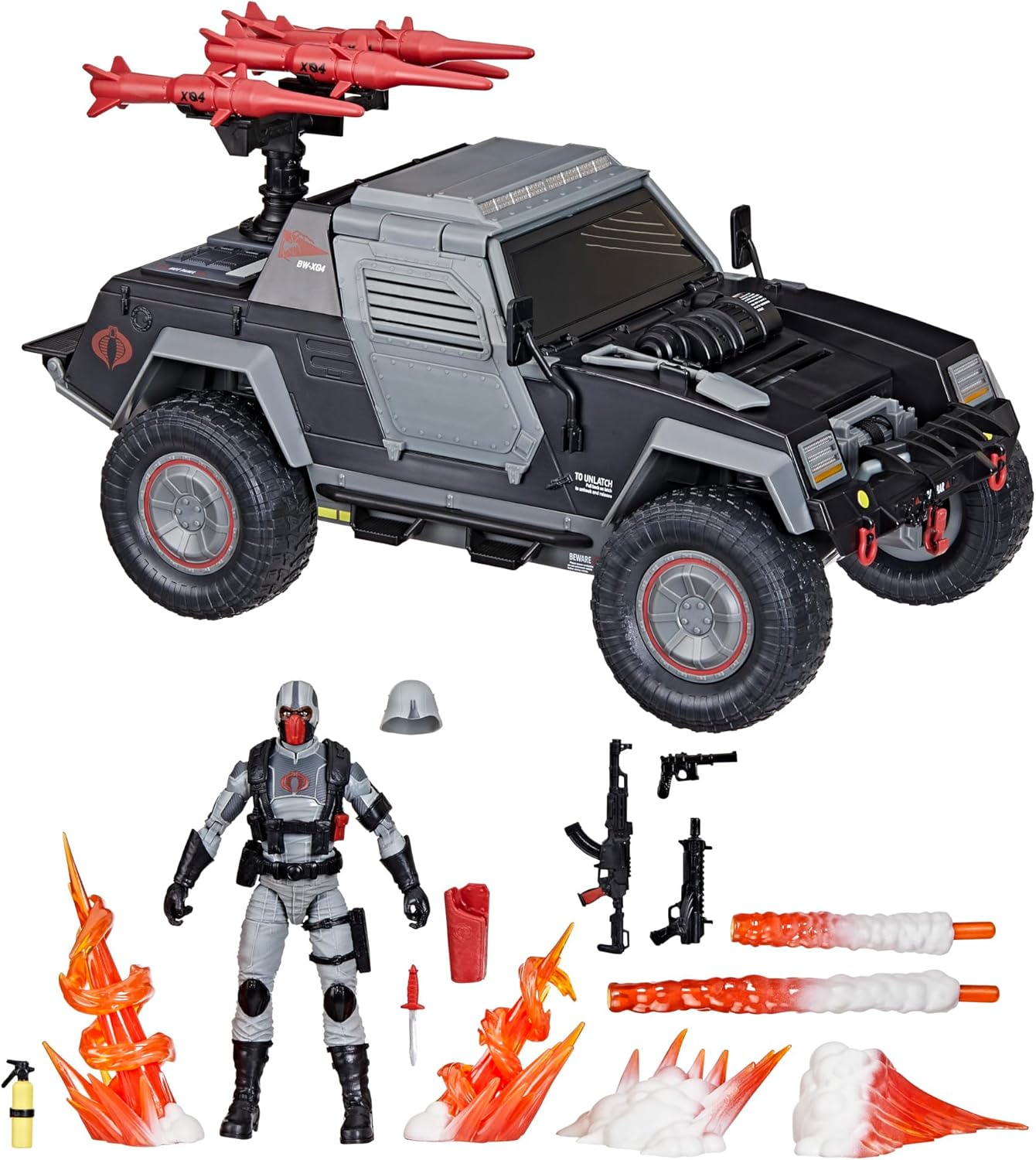 G.I. Joe Classified Cobra Night Attack 4-WD Stinger & Driver