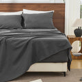 100% French Linen Sheets Queen Size - Deep Pocket Cooling