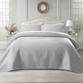 KASENTEX Queen Quilt Set 90x90 - Soft Washed All-Season Quilt