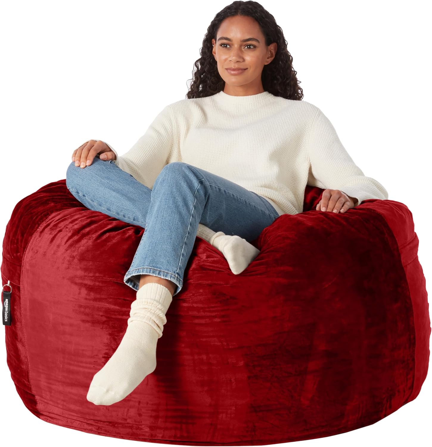 Extra Large Bean Bag Chair Lounger with Memory Foam Comfort