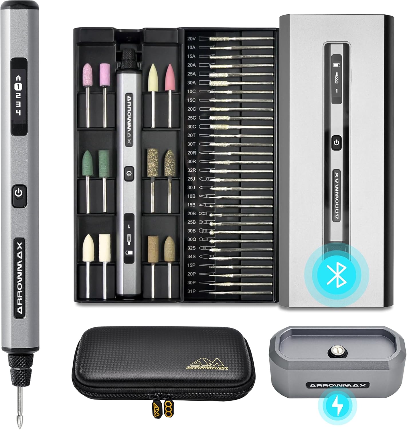 AM ARROWMAX Mini Engraving Pen with Smart Motion Control