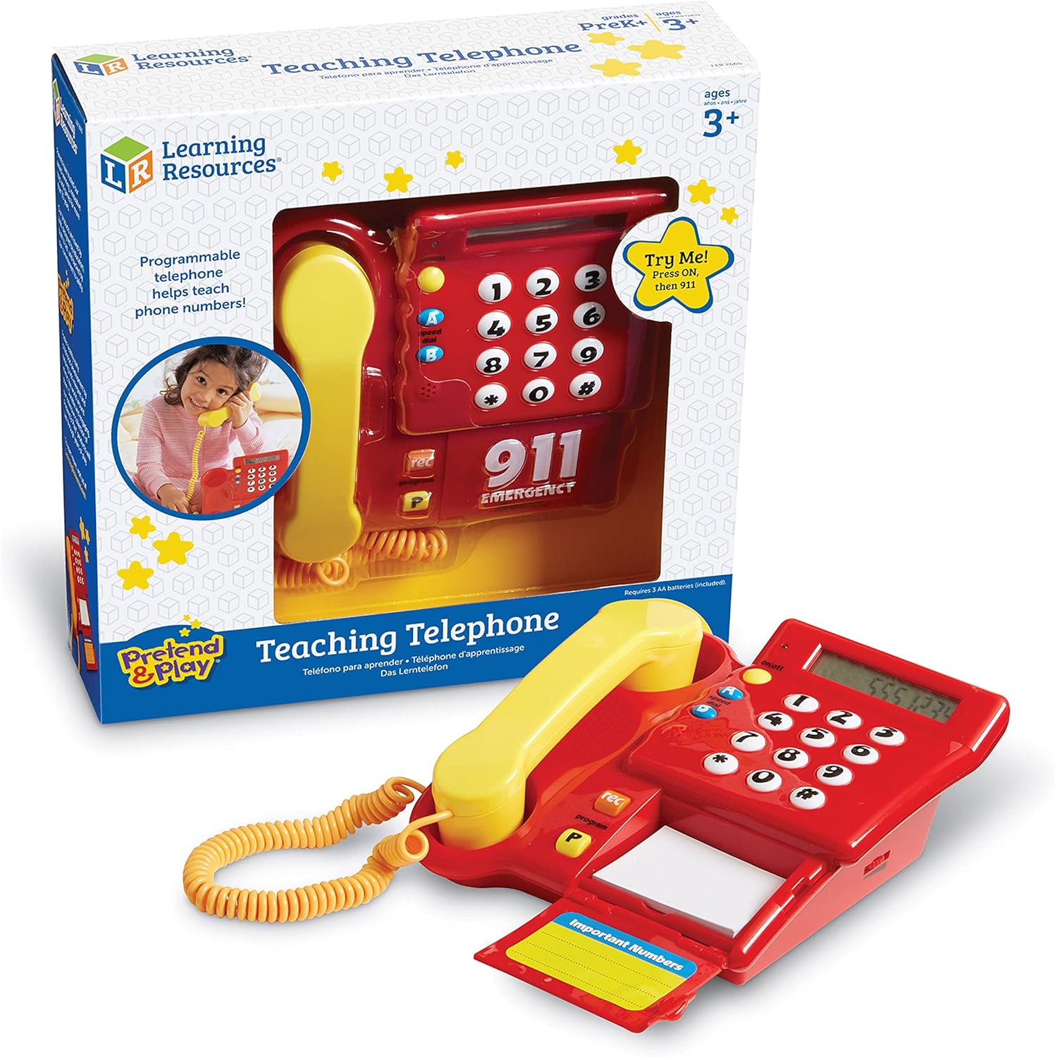 Learning Resources Teaching Telephone for Kids - Fun & Educational