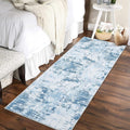 Modern Abstract 2x10 Runner Rug Non Slip Low Pile Stain Resistant