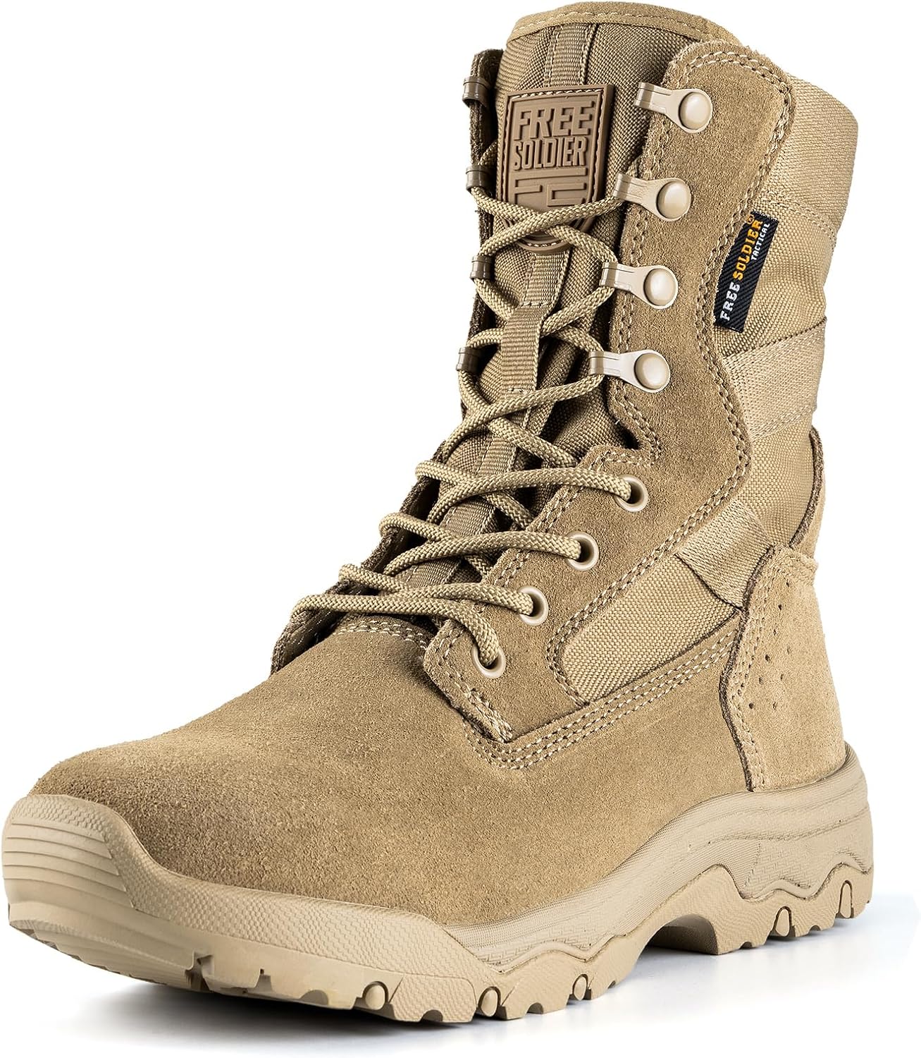 FREE SOLDIER Womens Tactical Boots for Outdoor Durability