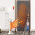 Thermal Insulated Door Curtain W 36 x L 86 in - Winter Draft Blocker