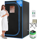 Portable Steam Sauna Box for Home - Compact In-Home Spa