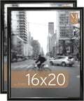 MCS Trendsetter 16x20 Poster Frame Black High-Gloss - Sleek Display