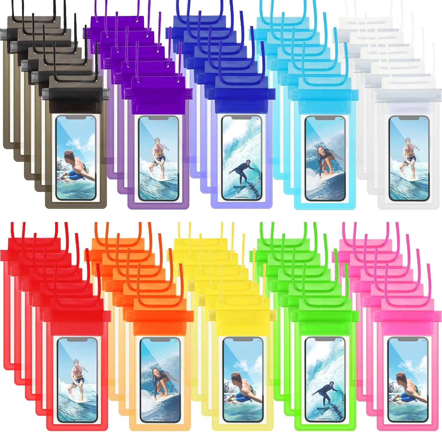 Universal Waterproof Phone Pouch for Water Games and Protection
