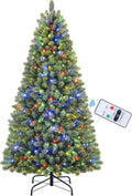 SHareconn 6 ft Prelit Classic Spruce Christmas Tree - 330 LED Lights