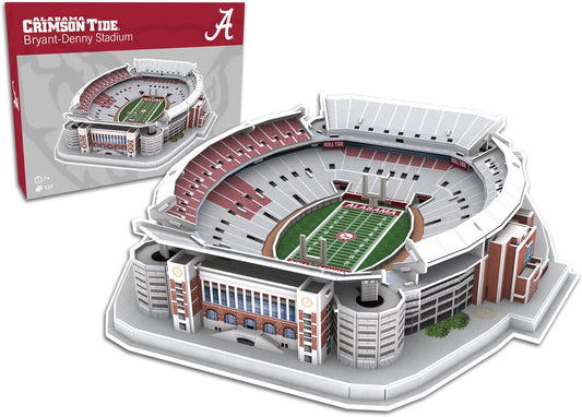 Pro Lion 3D Jigsaw Puzzle of Bryant-Denny Stadium for Fans