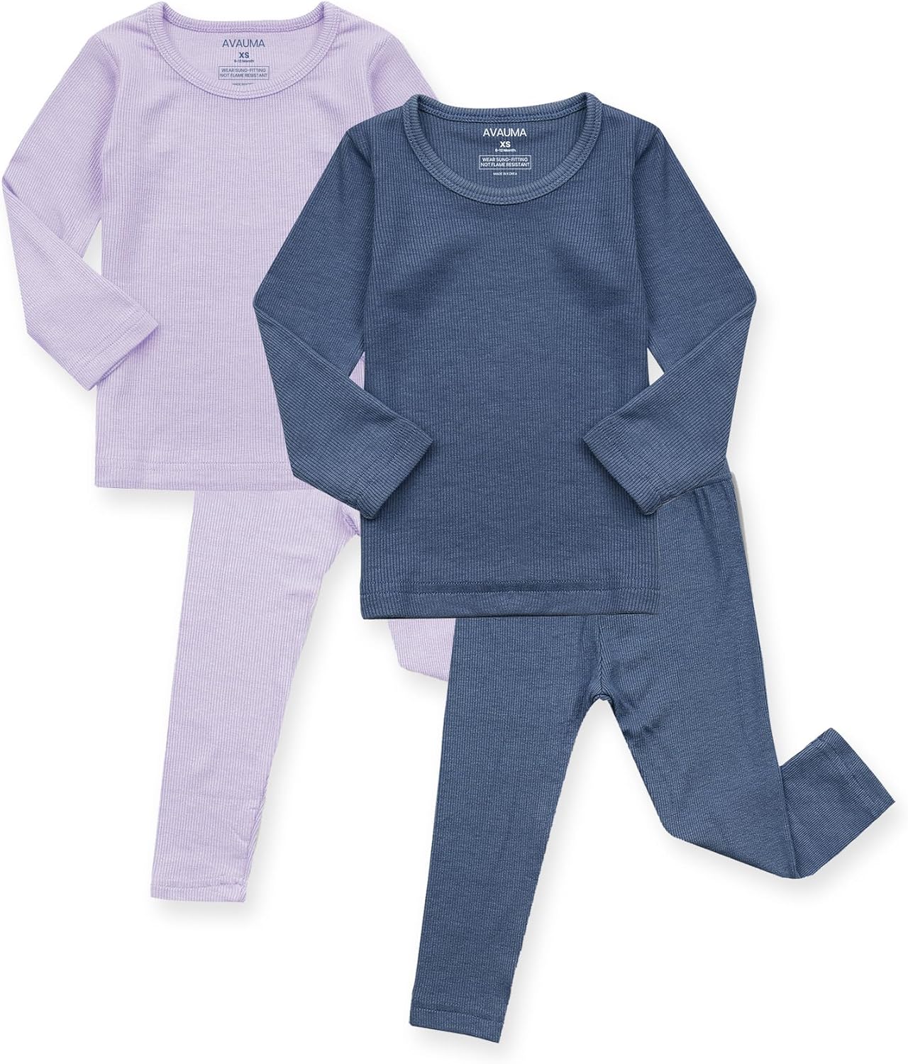 AVAUMA Baby Boys Girls Pajama Set for Daily Life Style Comfort