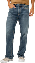 Silver Jeans Co. Gordie Relaxed Fit Straight Leg Jeans - Comfortable