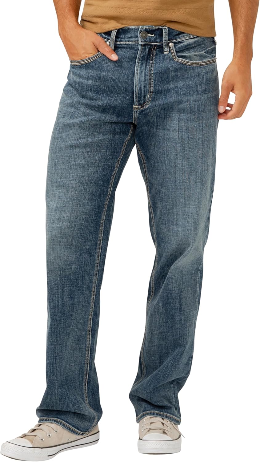 Silver Jeans Co. Men's Gordie Relaxed Fit Straight Leg Jeans Review