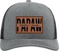 Fathers Day Trucker Hat for Men - Personalized Grandpa Names