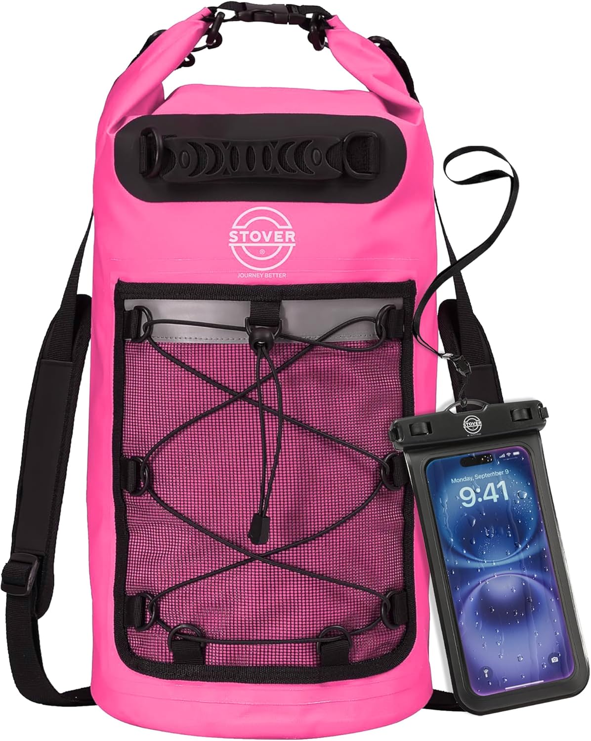 STOVER Waterproof Backpack for Kayaking, Hiking, and Travel
