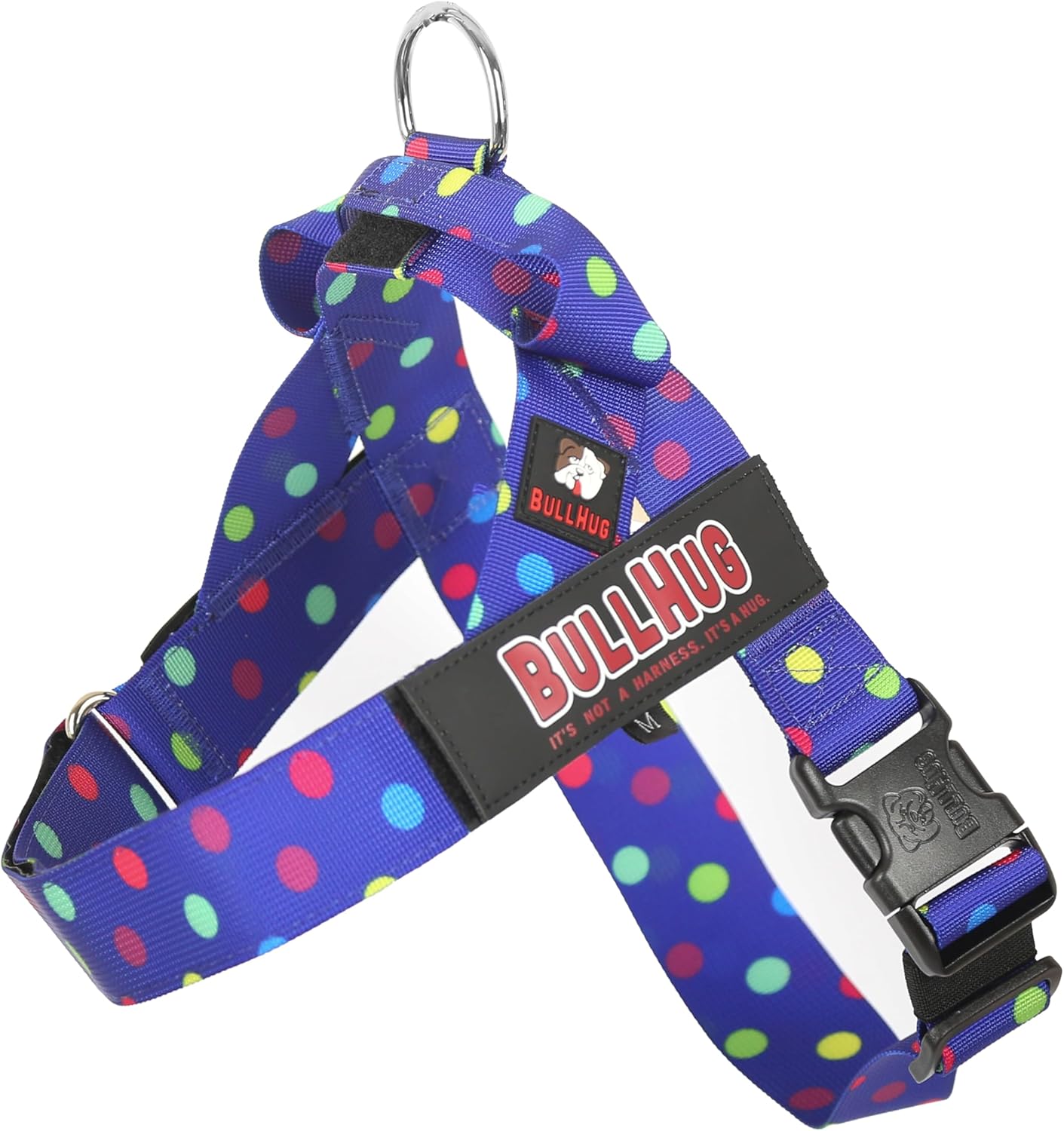 BULLHUG Adjustable Dog Harness for Bulldogs & Broad-Chested Breeds