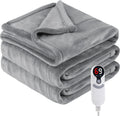 Electric Heated Blanket Throw 50in x 60in for Cozy Comfort