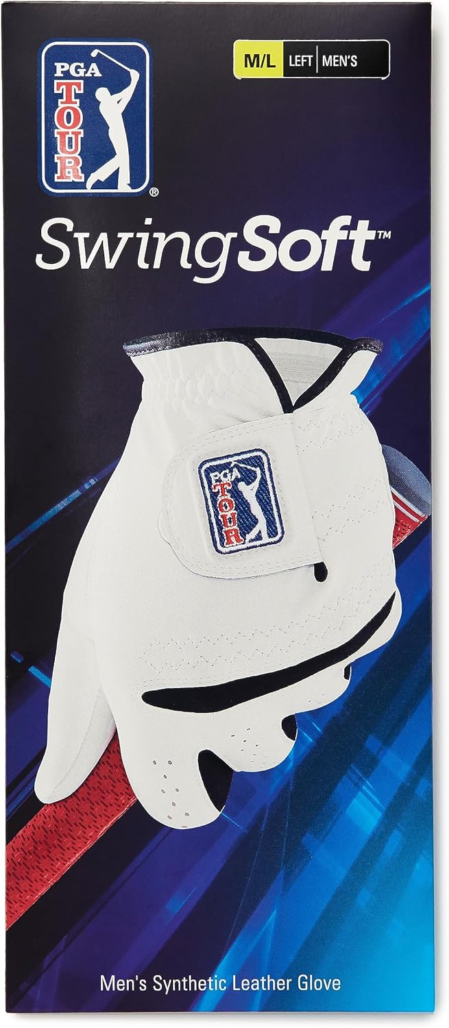 PGA TOUR Men's SwingSoft Golf Glove - Superior Grip