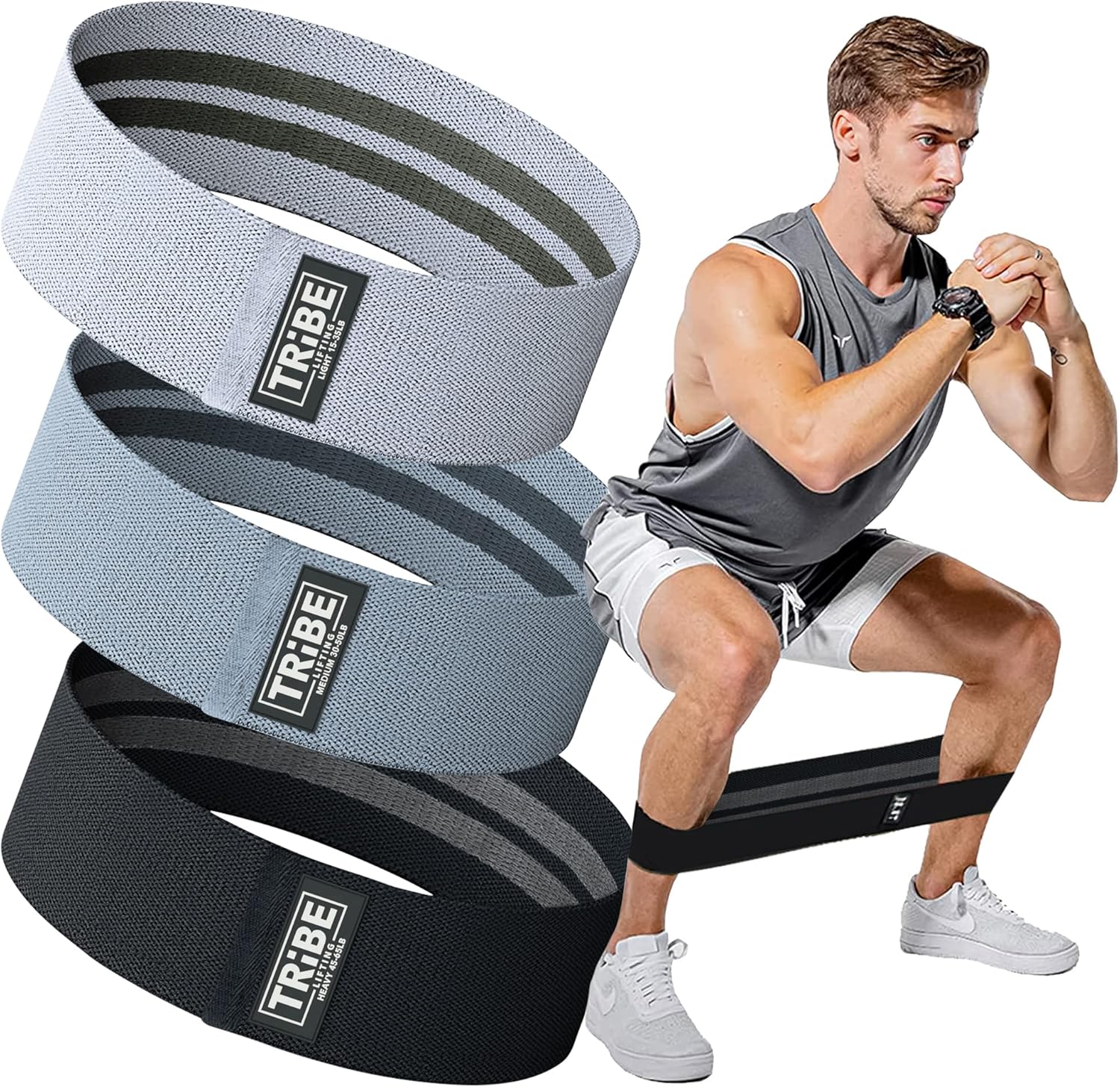 Elastic Booty Bands Set - Tribe Lifting