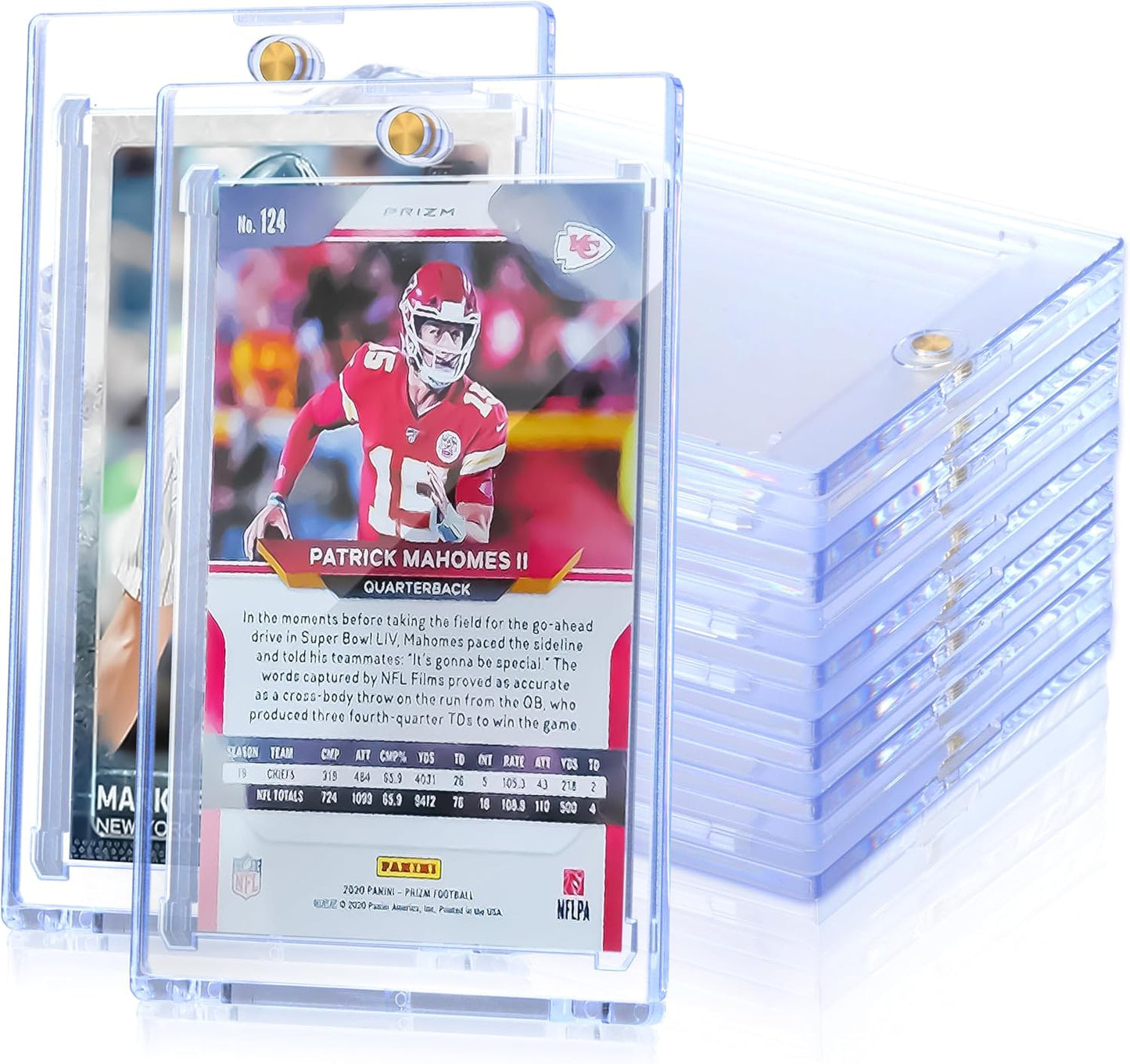 35PT Magnetic Card Holder for Trading Cards - 50 Pack Value Set