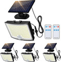 Adiding Solar Outdoor Lights 2800LM Flood Lights - Bright Motion