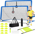 6x4 FT Kids Soccer Goals for Backyard - Portable Goal Set