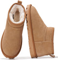 Project Cloud Women's Genuine Suede Ankle Boots - Water Resistant