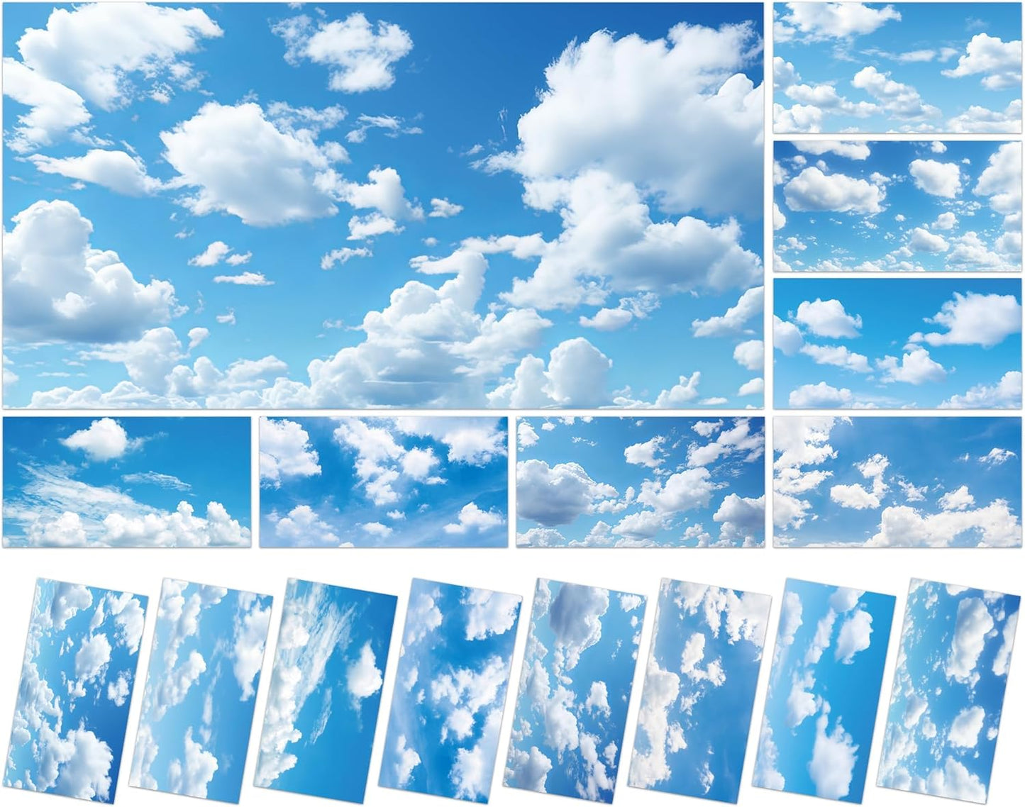 8 Pcs Fluorescent Light Covers for Classroom & Office Use