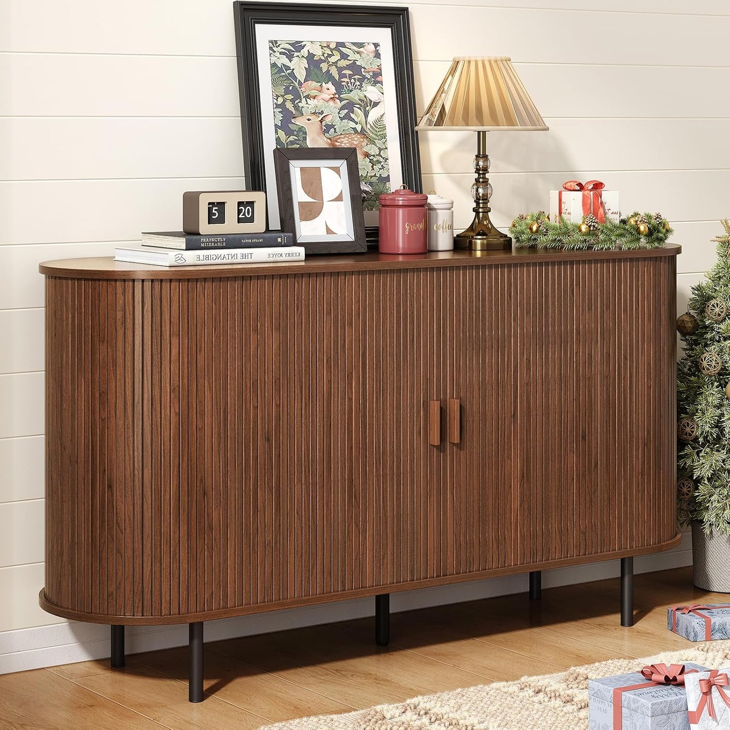 ONBRILL 55in Sideboard Buffet Cabinet with Storage & Style