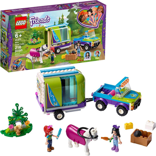LEGO Friends Mia's Horse Trailer Building Kit for Creative Play