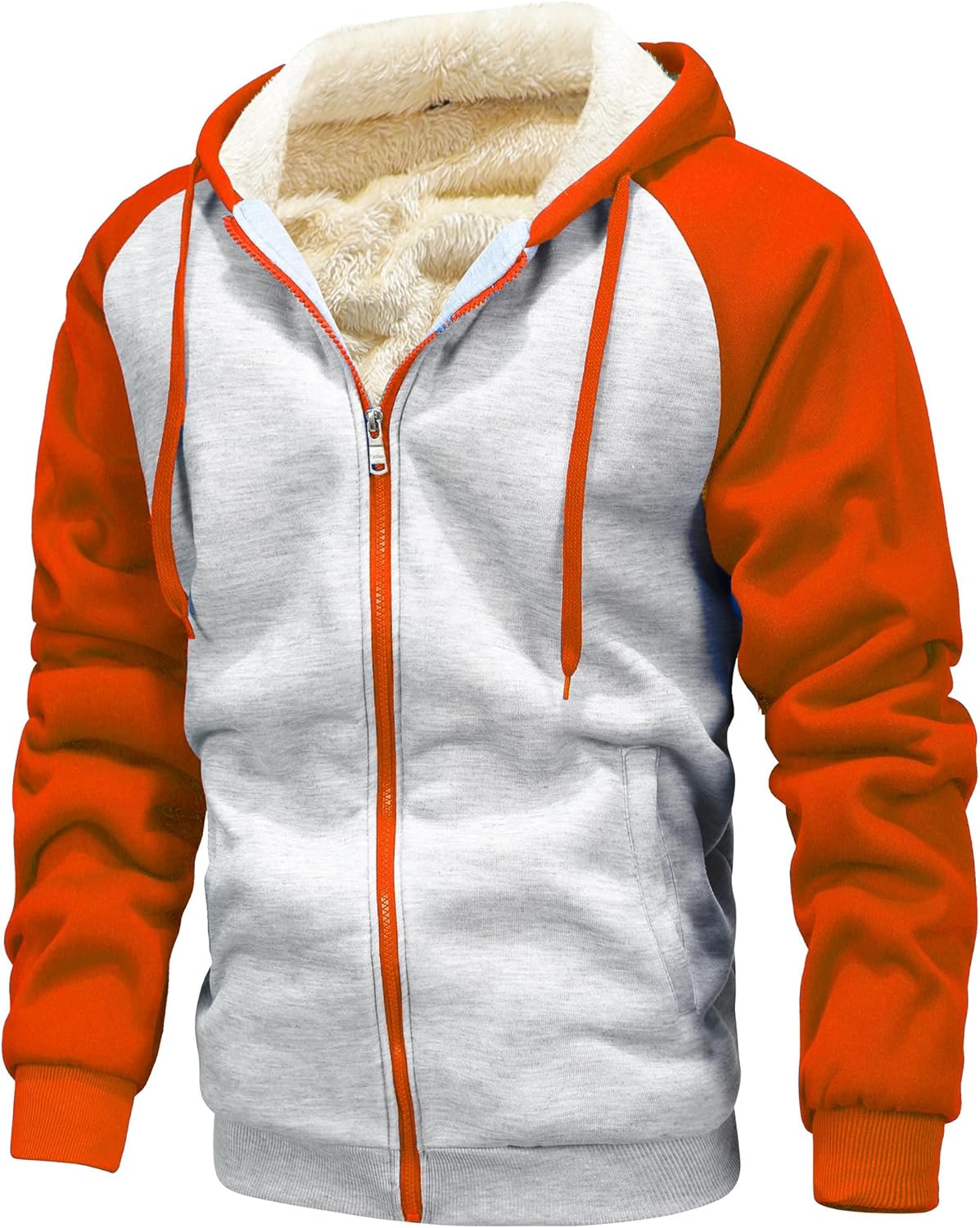 GXAMOY Men's Winter Fleece Hoodies for Heavyweight Warmth