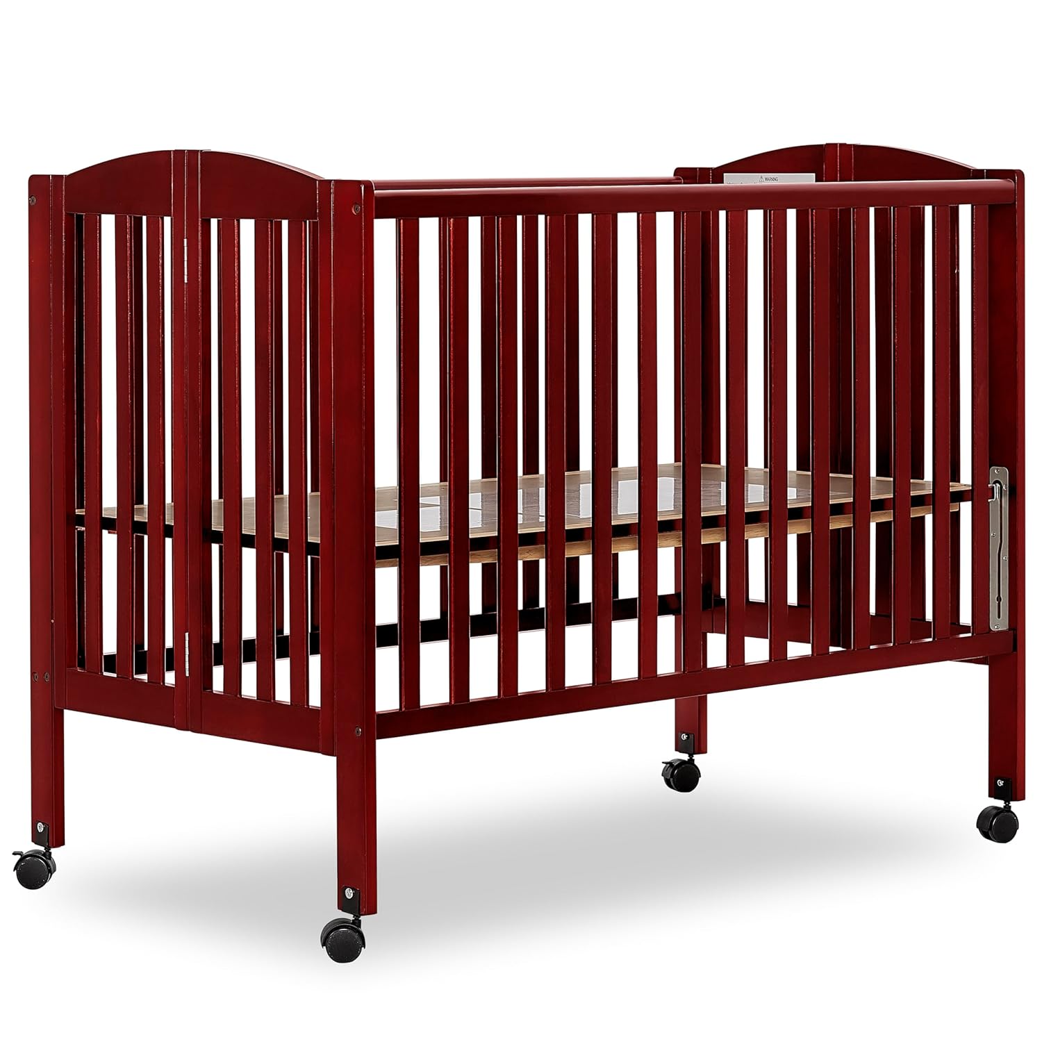 Dream On Me Full-Size 2-in-1 Folding Baby Crib for Versatile Use