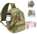 KastKing Karryall Fishing Sling Tackle Bag - Spacious, Water-Repellent