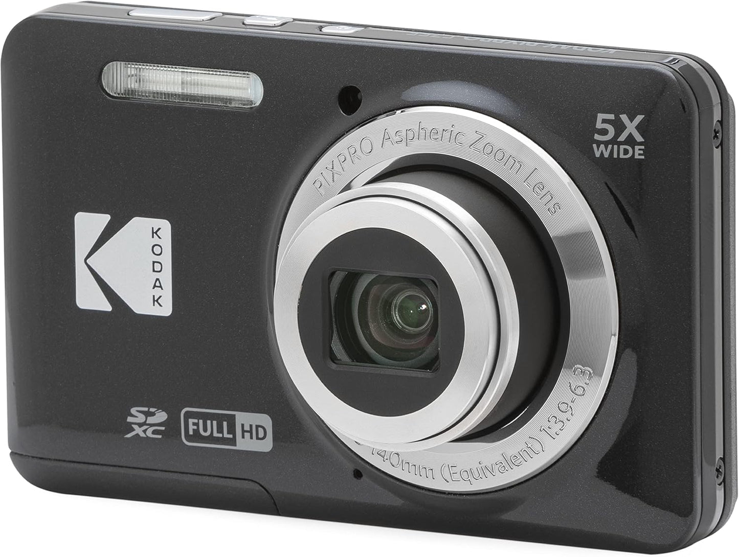 KODAK PIXPRO FZ55-BK 16MP Digital Camera with 5X Zoom