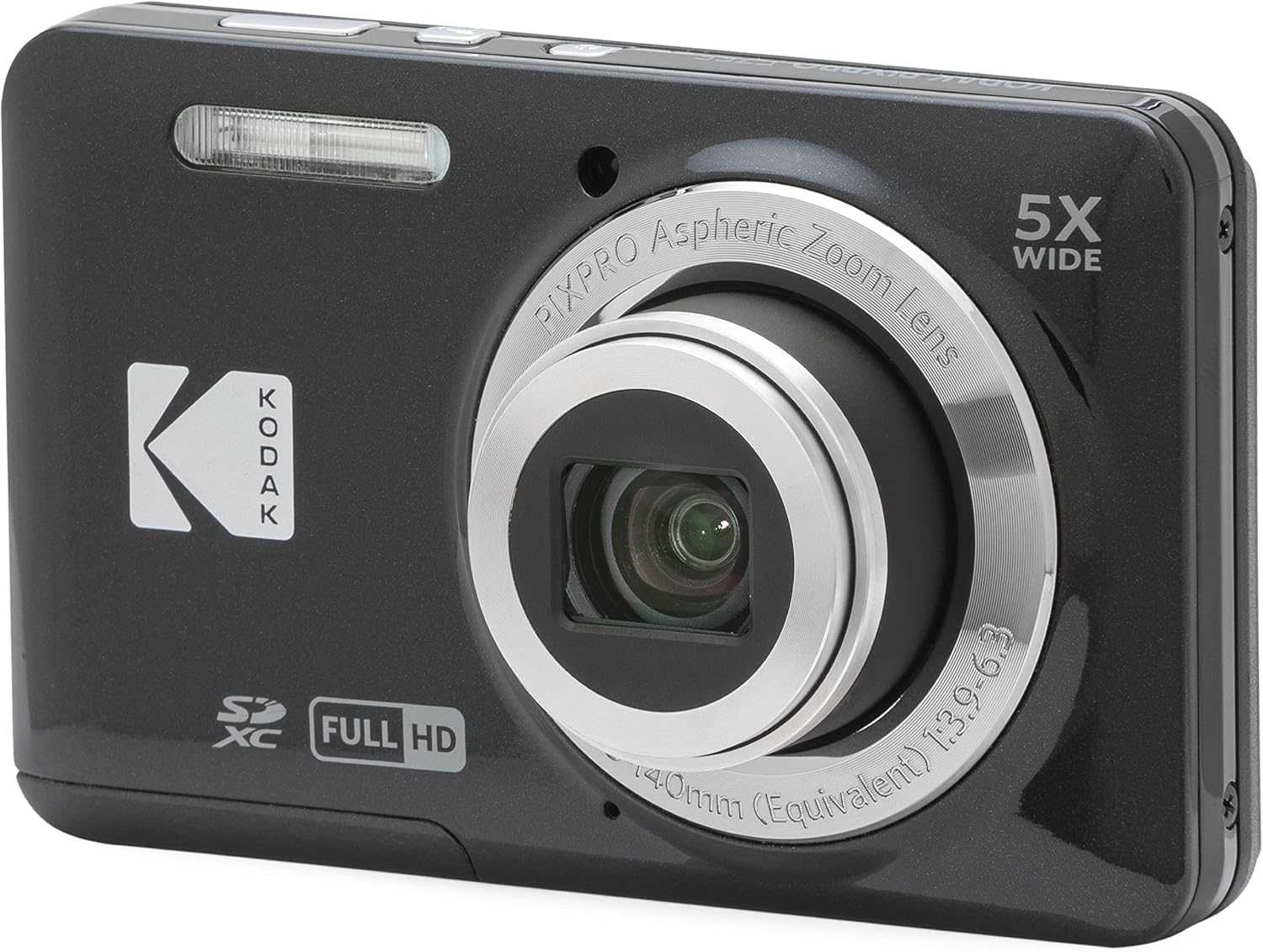 KODAK PIXPRO FZ55-BK 16MP Digital Camera with 5X Zoom