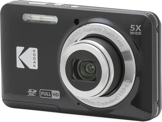 KODAK PIXPRO FZ55-BK 16MP Digital Camera with 5X Zoom