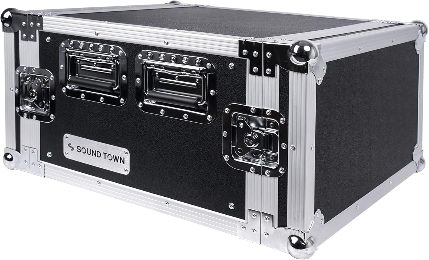 Sound Town 6U PA/DJ Rack Case - Pro Tour Grade Protection